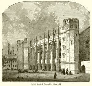 Christs Hospital, amelyet Edward VI alkotó: English School