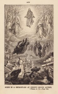 Krisztus második eljövetele (metszet) alkotó: English School