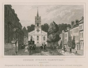 Church Street, Hampstead, Middlesex alkotó: English School