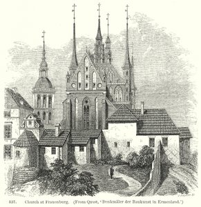 Frauenburgi templom (metszet) alkotó: English School