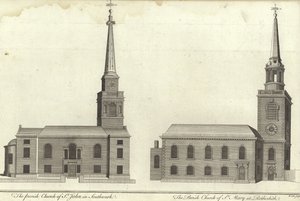 Szent János-templom, Southwark és Szent Mária-templom, Rotherhithe