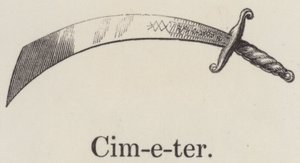 Ciméter (vésés) alkotó: English School