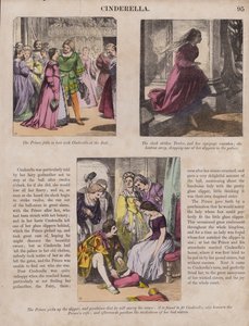 Hamupipőke (színes metszet) alkotó: English School