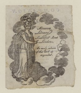 Forgatókönyvtárak, Minerva Könyvtár, kereskedelmi kártya alkotó: English School