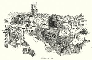 Cirencester (litográfia) alkotó: English School
