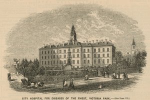 Városi Mellkasi Betegségek Kórháza, Victoria Park, London alkotó: English School