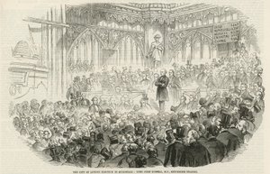 A londoni városi választások a Guildhallban alkotó: English School