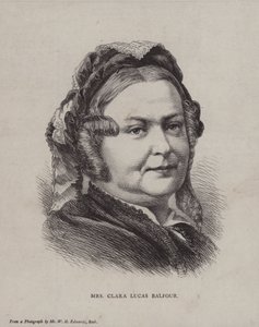 Clara Lucas Balfour, az angol mértékletességi harcos alkotó: English School