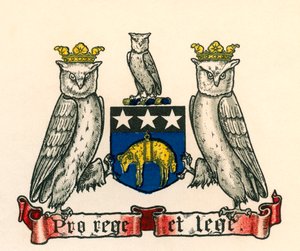 Leeds címere, Anglia. alkotó: English School