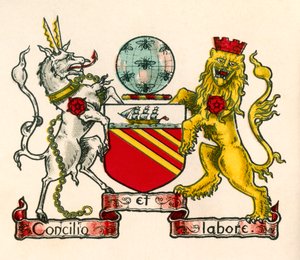 Manchester, Anglia címere alkotó: English School