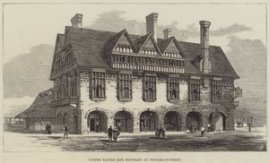 Coffee Tavern and Hostelry Newark-on-Trentben (metszet) alkotó: English School