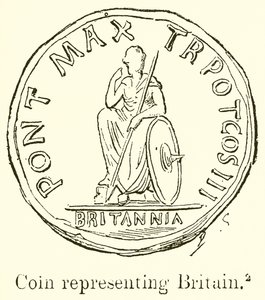 Nagy-Britanniát ábrázoló érme alkotó: English School
