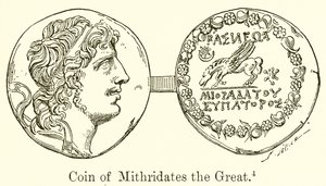 Nagy Mithridatész érme alkotó: English School