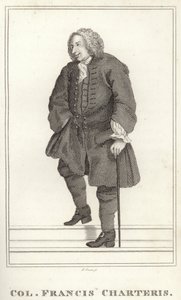 Francis Charteris ezredes alkotó: English School