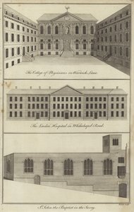 A Warwick Lane-i Orvosok Főiskolája, a Whitechapel Road-i Londoni Kórház és a londoni Savoyában található Keresztelő Szent János-templom alkotó: English School
