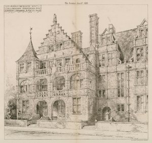Collingham Gardens, Kensington, London alkotó: English School