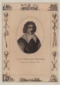 Francis Hacker ezredest, kivégezték Tyburnben, 1660-ban alkotó: English School
