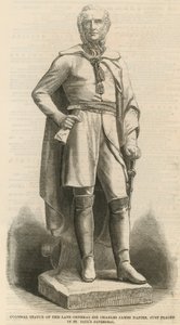 Sir Charles James Napier tábornok kolosszális szobra alkotó: English School