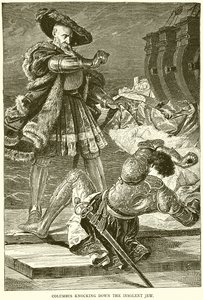 Kolumbusz leüti a szemtelen zsidót alkotó: English School