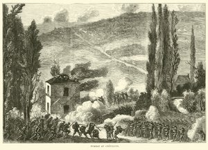 Harc Chatillonban, 1870. október alkotó: English School