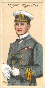 Evans parancsnok (chromolitho) alkotó: English School