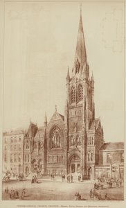 Kongregációs templom, Croydon (metszet) alkotó: English School