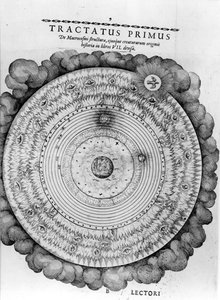 A kozmosz építése Robert Fludd „Utriusque Cosmi Historia” című művéből, 1619 alkotó: English School