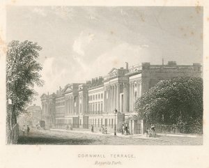 Cornwall Terrace, Regents Park, London alkotó: English School