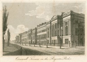 Cornwall Terrace, Regents Park, London alkotó: English School