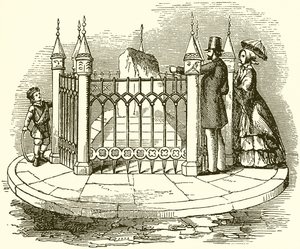 Koronázási kő Kingston-on-Thames-ban alkotó: English School