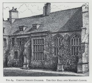 Corpus Christi College, az Old Hall és a Master