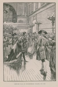 Jelmezbál a Buckingham-palotában alkotó: English School