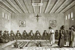 Az Epistates főtanácsa alkotó: English School