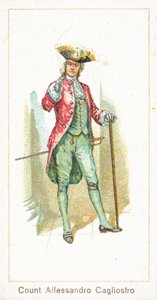 Allessandro Cagliostro gróf (chromolitho) alkotó: English School