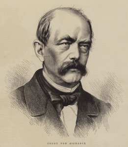 Gróf von Bismarck (metszet) alkotó: English School