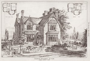 Country Residence, Eltham (metszet) alkotó: English School
