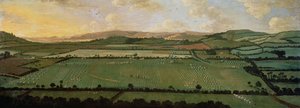 Vidéki kör Dixton-kastély, 1725 körül alkotó: English School