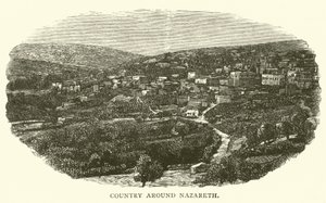 Názáret környéki ország (metszet) alkotó: English School