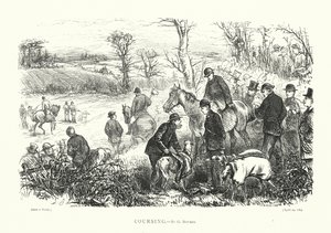 Coursing (vésés) alkotó: English School