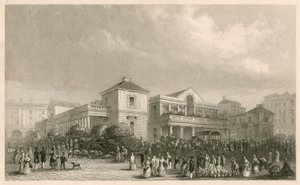 Covent Garden Market, London alkotó: English School