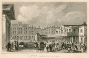 Covent Garden Market, London alkotó: English School