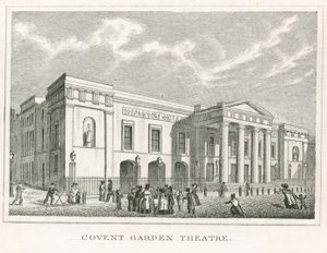 Covent Garden Színház, London alkotó: English School