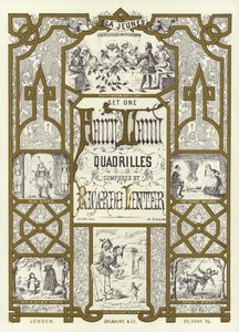 A Ricardo Lenter által komponált Fairy Land Quadrille egyik díszletének borítóképe alkotó: English School