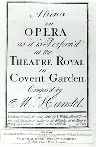 Az 1735-ben megjelent Alcina című Händel-opera kottaborítója alkotó: English School