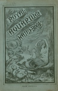 A Royal Aquarium kézikönyvének borítója alkotó: English School