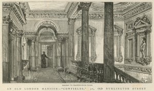 Cowfields, 30 Old Burlington Street: Galéria a szalon emeletéig alkotó: English School
