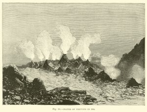 A Vezúv krátere 1834-ben alkotó: English School