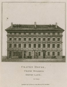 Craven House, Craven Buildings, Drury Lane, London alkotó: English School