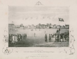 Krikett; Lord Cricket Ground, St Johns Wood; Az urak és a játékosok mérkőzése alkotó: English School