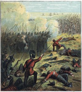 Krími háború (1853-1856) Oroszország és az Oszmán Birodalom között: a franciák és a britek a törökökkel szövetkezve ostromolták Sebastopol orosz kikötőjét 1854. október 17. és 1855. szeptember 8. között. „Sebastopol ostroma” alkotó: English School